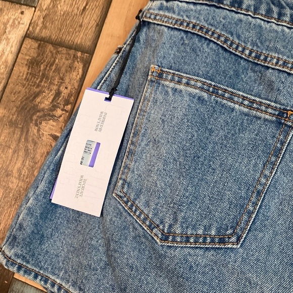 Future collective denim crossover front skirt - Picture 10 of 12